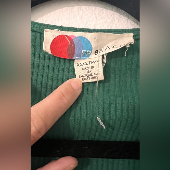 FP Beach stretchy midi wrap dress size XS - Picture 2 of 3